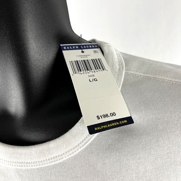 $198 Polo Ralph Lauren Tie Dye Logo Crewneck Sweatshirt Pullover Size Large New - Picture 3 of 8